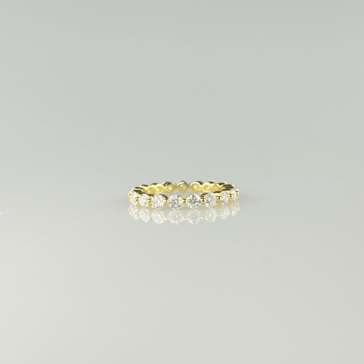Diamond Bubble Eternity Band