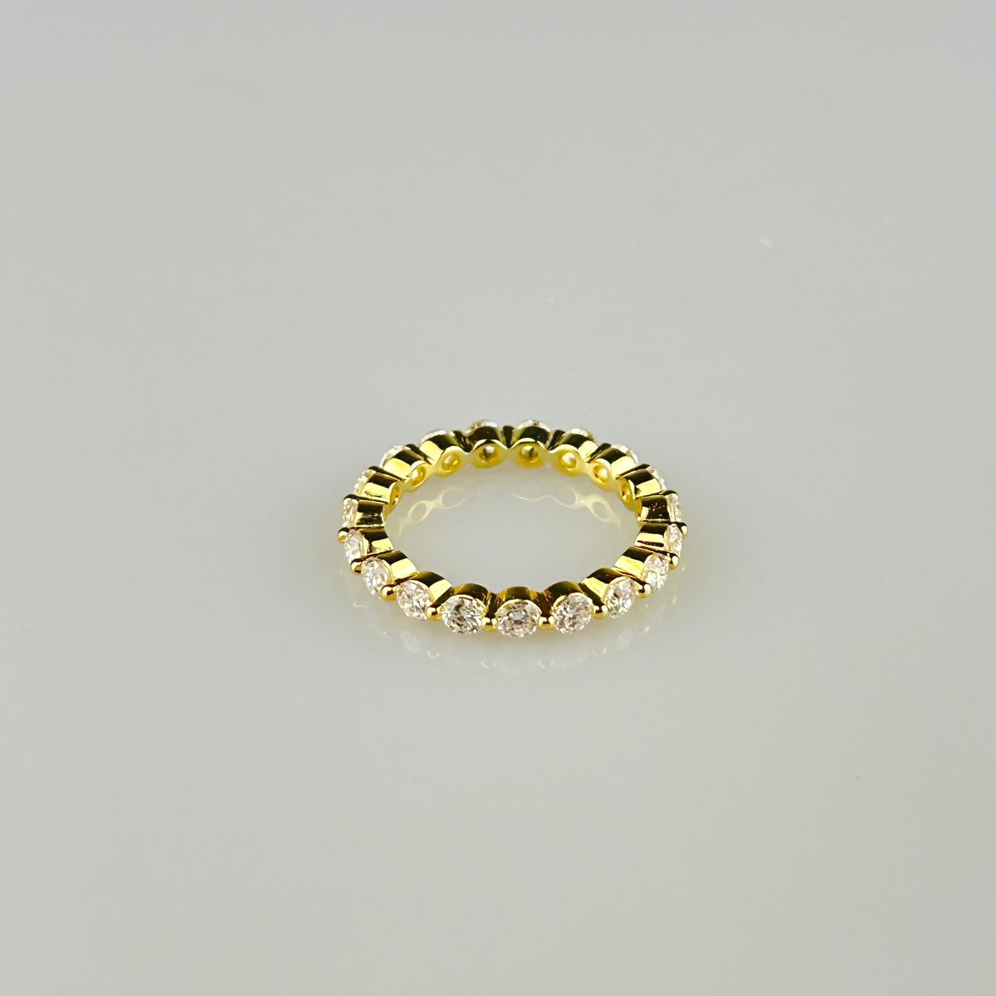 Diamond Bubble Eternity Band