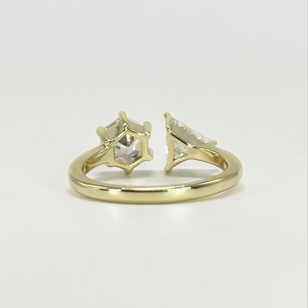 Hexagon and Triangle Ring
