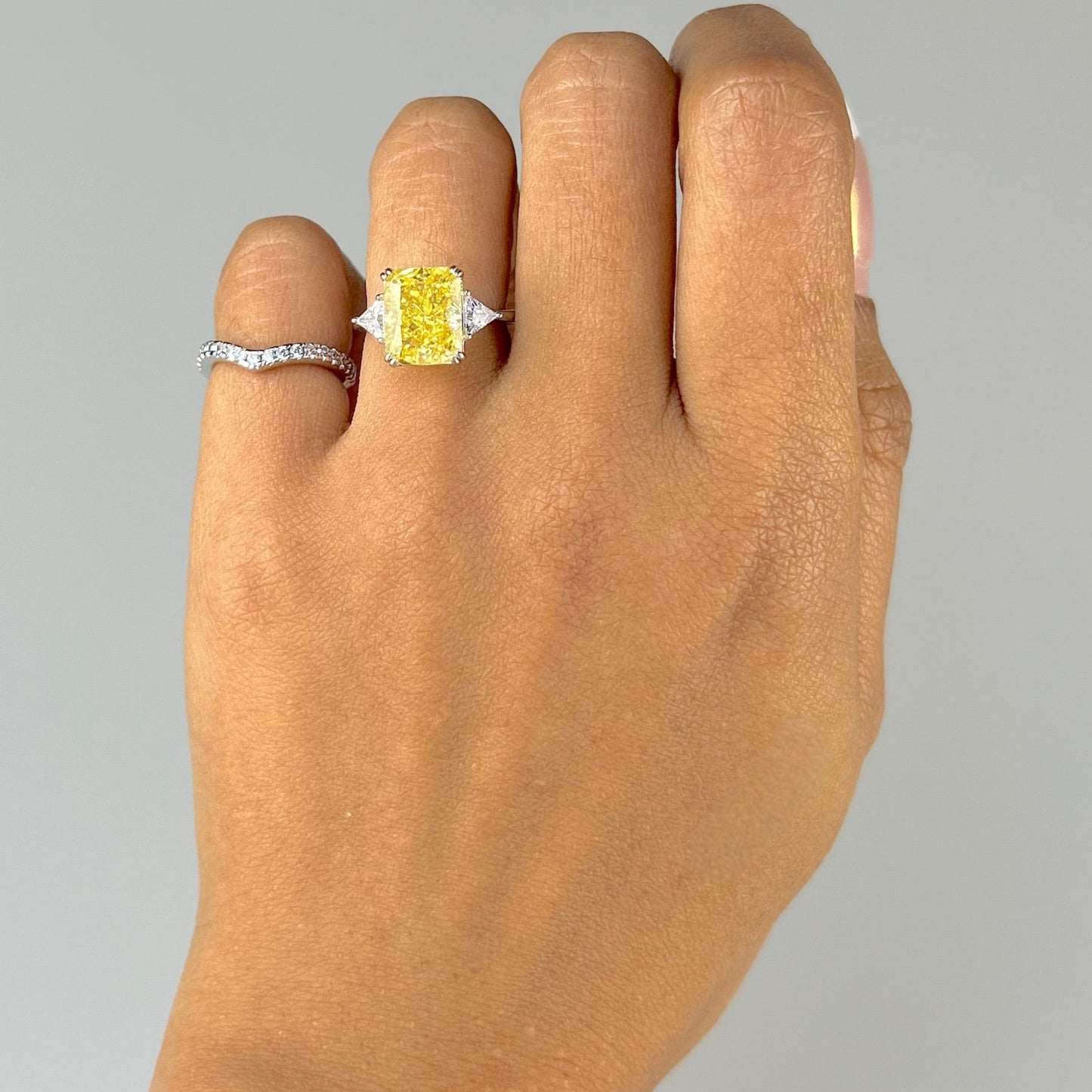 Fancy Yellow Diamond Ring