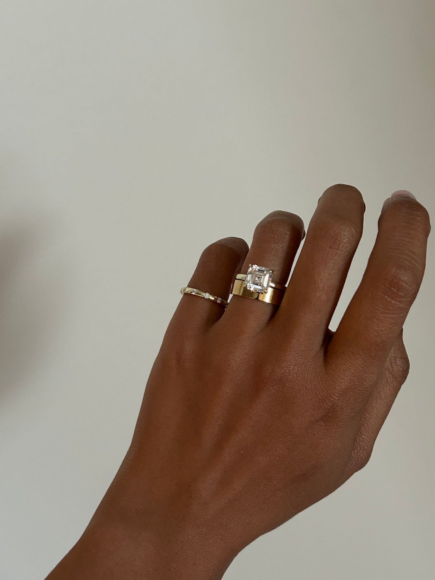 Asscher Cut Solitaire Ring in 2.5 Carats