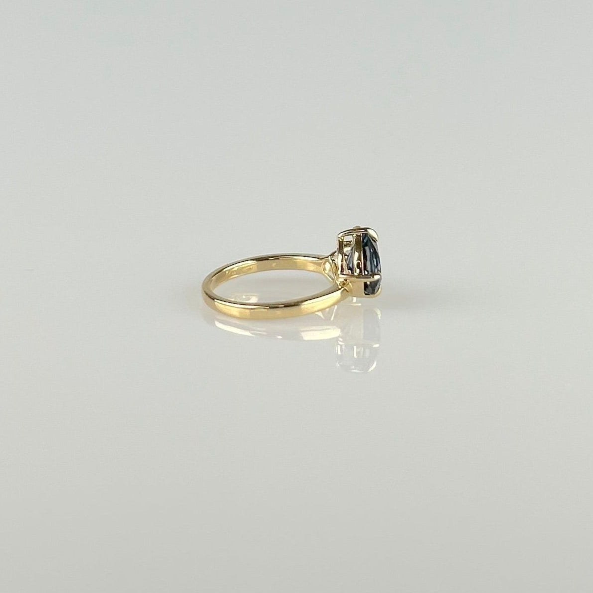 Double Topaz Ring