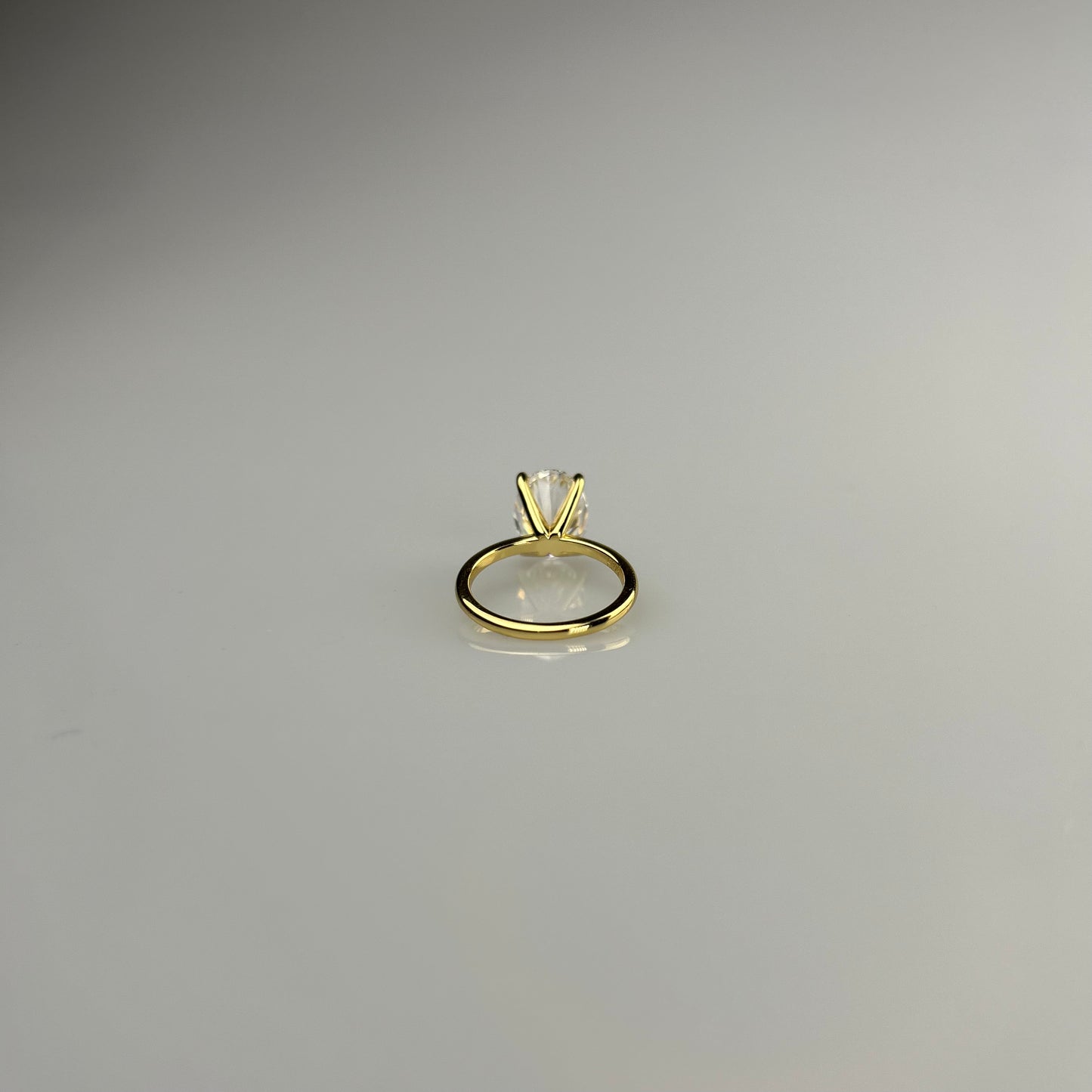 Oval Solitaire Ring