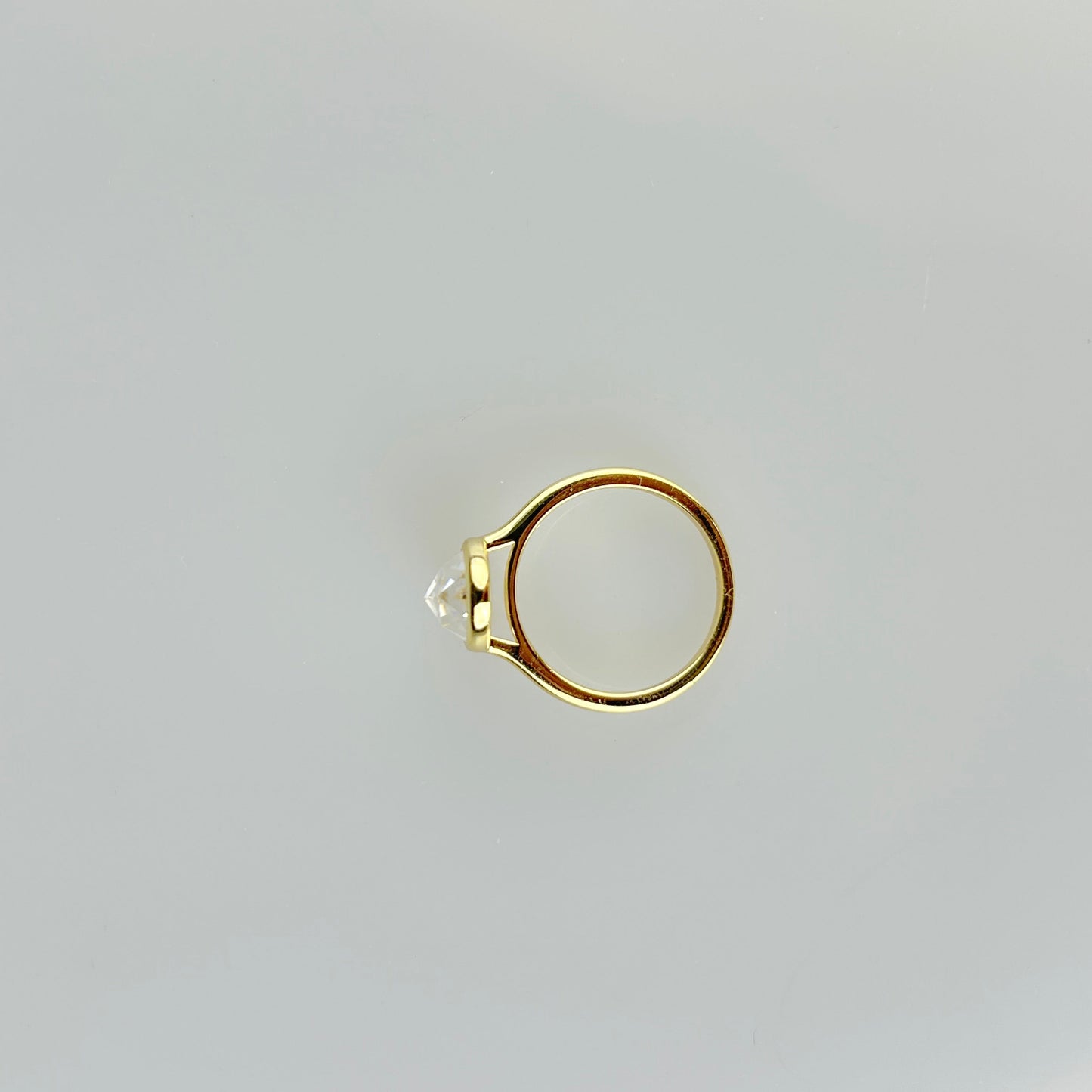 Oval Rose Cut Ring