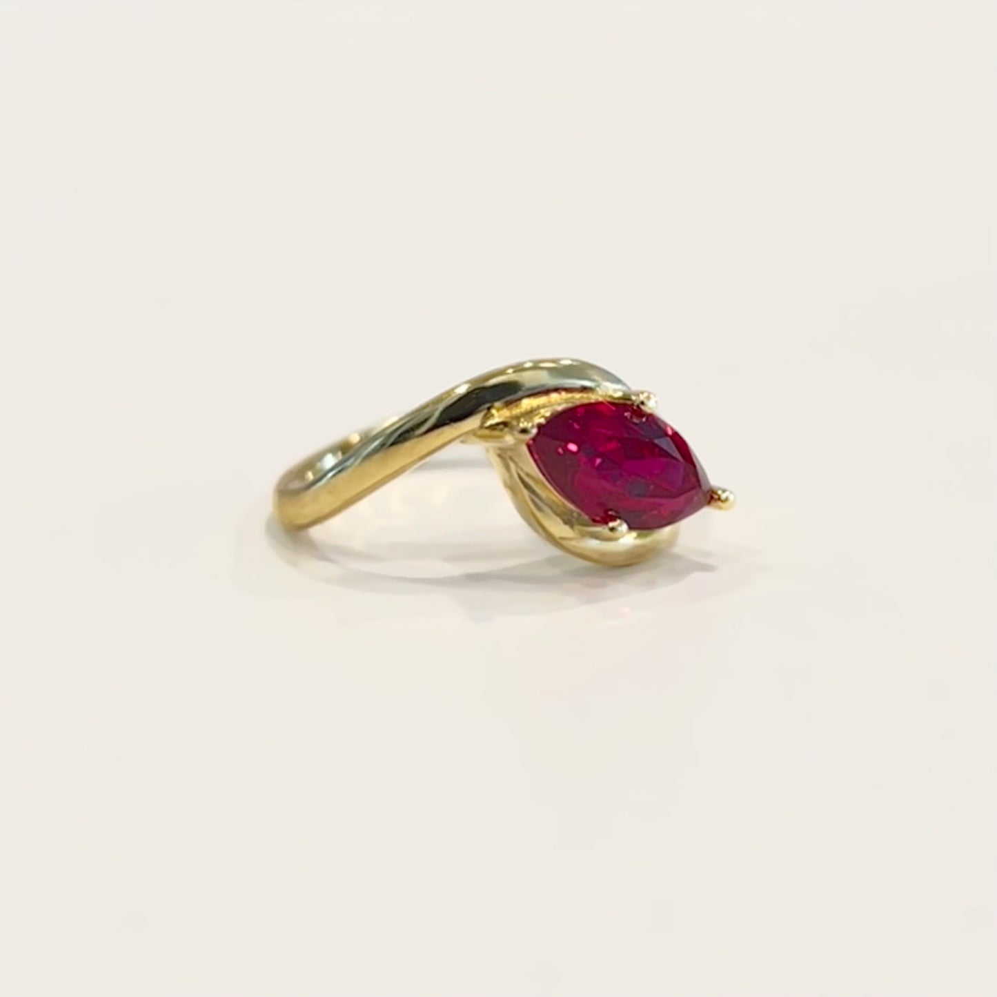 Ruby Marquise Ring