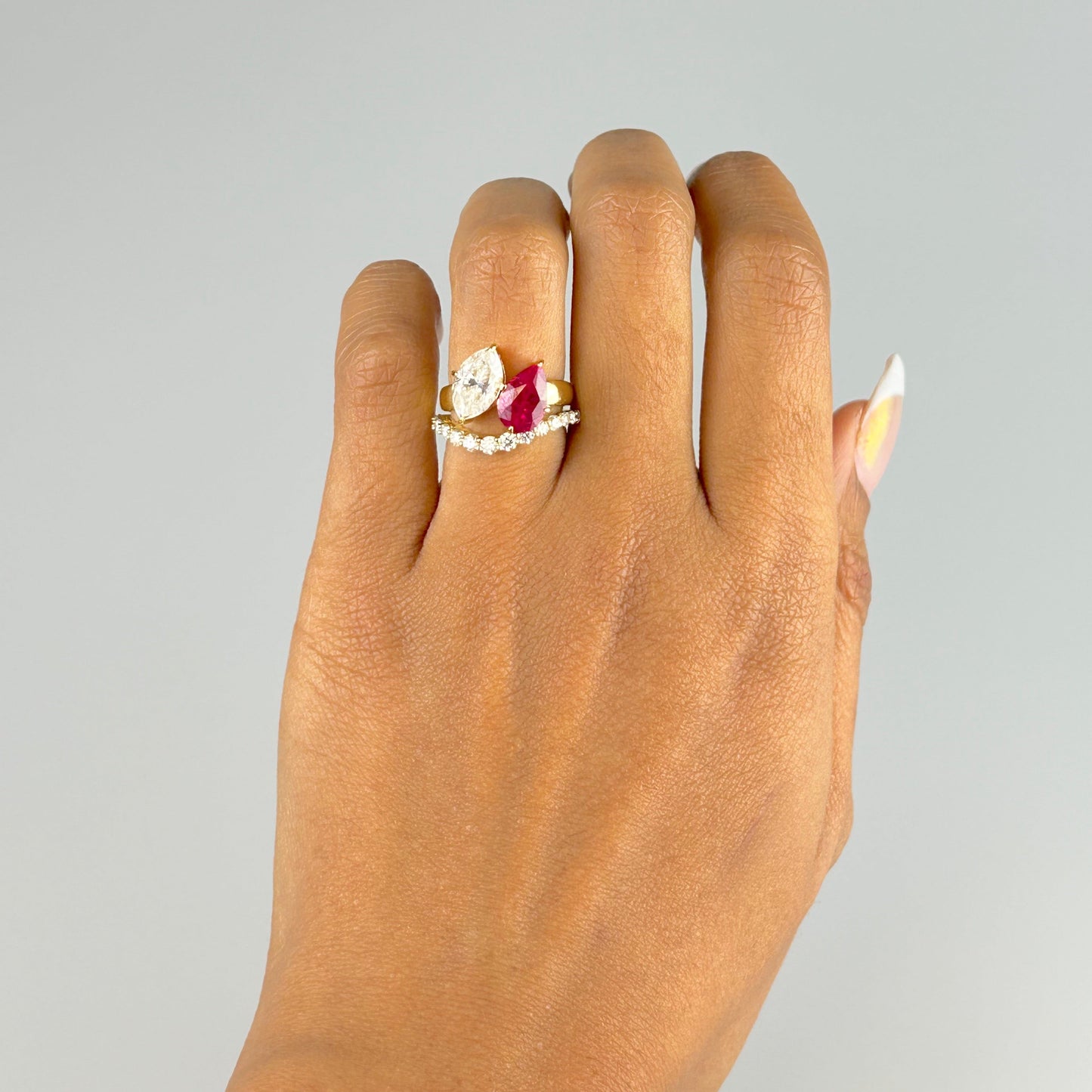 ruby toi et moi ring