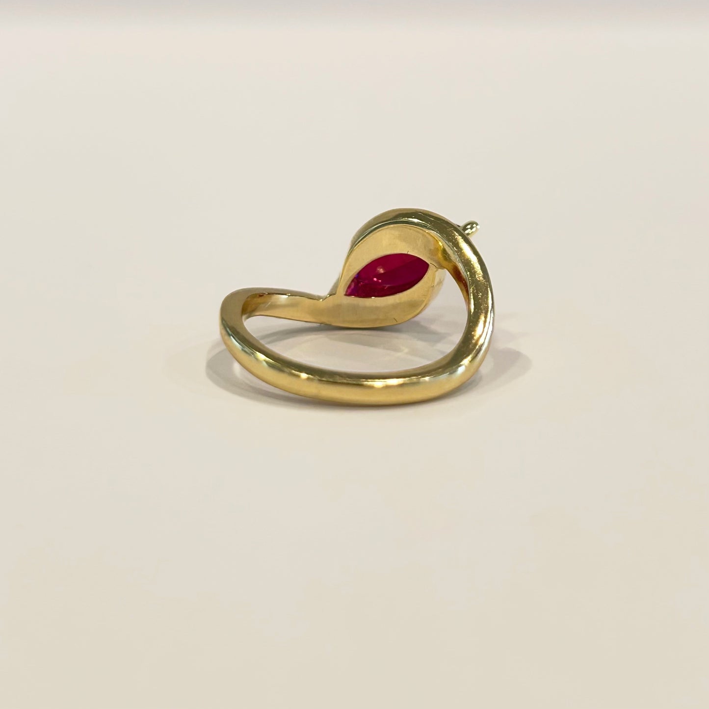 Ruby Marquise Ring