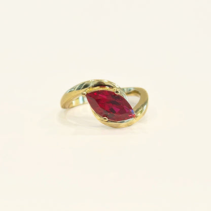 Ruby Marquise Ring